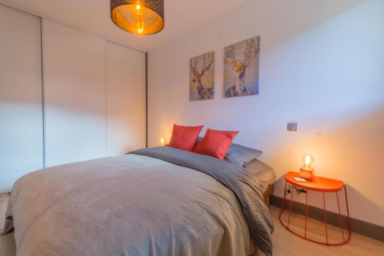 2 Pieces Vue Domaine Skiable Proche Arret Navette - Chalet Perrette Apartment Saint-Gervais-les-Bains Luaran gambar