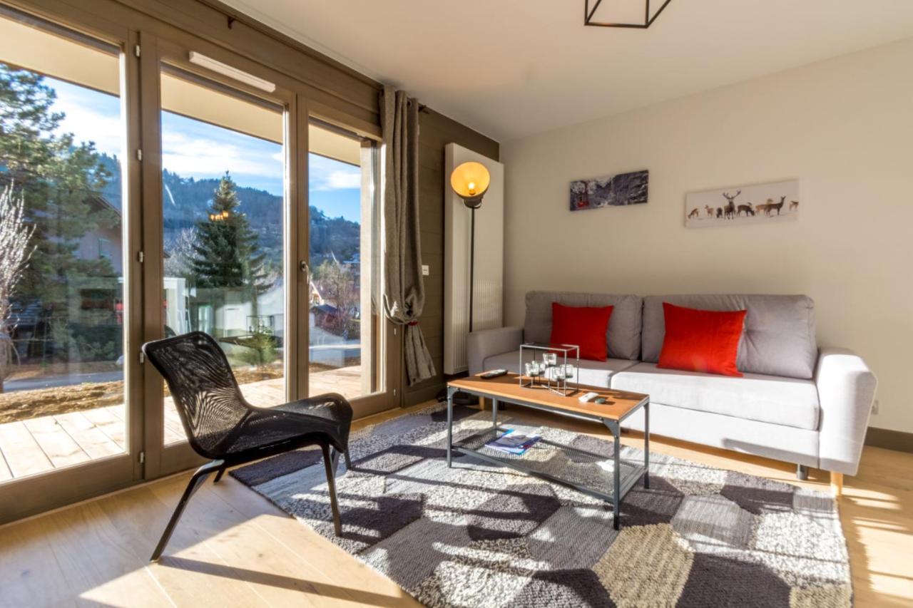 2 Pieces Vue Domaine Skiable Proche Arret Navette - Chalet Perrette Apartment Saint-Gervais-les-Bains Luaran gambar